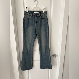 Daiclaire Stretch Flare Jeans – Brushed Thick Denim